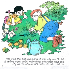Bé Tập Kể Chuyện - Nhổ Củ Cải