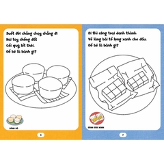 Bé Tập Tô Phát Triển Tư Duy - Câu Đố Về Các Loại Bánh