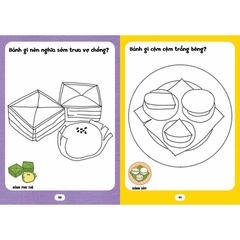 Bé Tập Tô Phát Triển Tư Duy - Câu Đố Về Các Loại Bánh