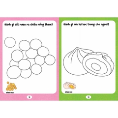 Bé Tập Tô Phát Triển Tư Duy - Câu Đố Về Các Loại Bánh