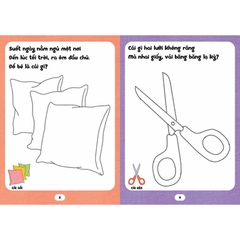 Bé Tập Tô Phát Triển Tư Duy - Câu Đố Về Đồ Vật