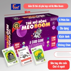 Đồ Chơi Foxi Thẻ Mở Rộng Mèo Boom