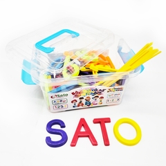 Đồ Chơi Bộ Chữ Và Số Nam Châm Tổng Hợp Sato122