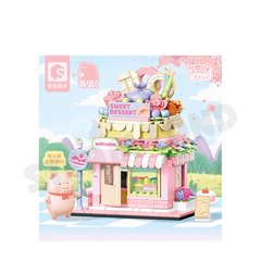 Đồ Chơi Lắp Ráp Tiệm Bánh Ngọt Lu Lu - Sembo 608072