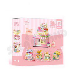 Đồ Chơi Lắp Ráp Tiệm Bánh Ngọt Lu Lu - Sembo 608072