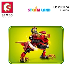 Đồ Chơi Robot Khủng Long Bạo Chúa Tyrannosaurus Chiến Đấu-Sembo-205074