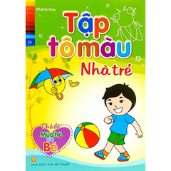 Combo 8 Cuốn Tập Tô Màu Nhà Trẻ