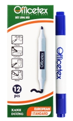 Bút Dạ Dầu Officetex OT-PM001BU Màu Xanh