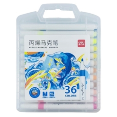 Bút Màu Acrylic Deli HM108-36 Màu
