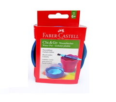 Cốc Rửa Cọ Faber Castell Click & Go Màu Xanh