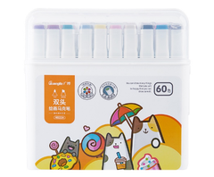 Bút Màu Guangbo Art Marker 60 Màu BH02224