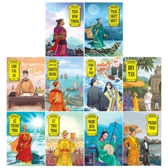 Combo Tủ Sách Tranh Truyện Lịch Sử Việt Nam - Phần 4 (10 Cuốn)
