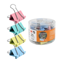Kẹp Giấy Màu M&G 25mm ABS92768