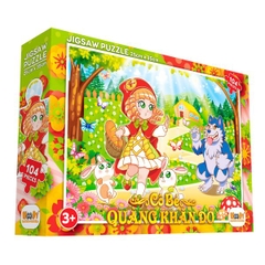 Đồ Chơi Xếp Hình Puzzle Cô Bé Quàng Khăn Đỏ WD7264