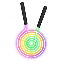 Đồ Chơi Dây Nhảy Dạ Quang Cầu Vồng CPG92201