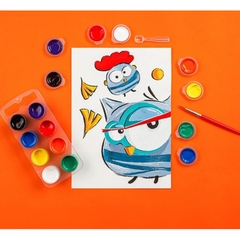 Hộp Màu Nước Thiên Long WACO-C06 8 Màu