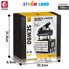 Đồ Chơi Xếp Hình Đàn Piano Có Kết Nối Bluetooth-Sembo 708600C