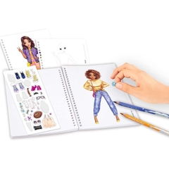 Đồ Chơi Bộ Sưu Tập Thiết Kế Bỏ Túi Kèm Sticker Topmodel TM0011804