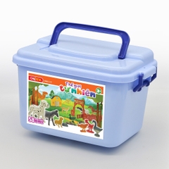 Đồ Chơi Thế Giới Tự Nhiên - Set 58 Con Vật Và Phụ Kiện DK81171