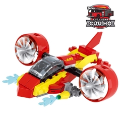 Đồ Chơi Ghép Hình Lực Lượng Cứu Hộ: Cấp Cứu Đường Không 62 Chi Tiết DK81177