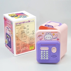 Đồ Chơi Két Giữ Tiền Cho Bé - Thỏ hồng DK81290