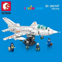 Đồ Chơi Lắp Ráp Máy Bay Tấn Công Q-5-Sembo-202157
