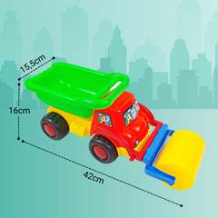 Đồ Chơi Xe Công Trình Thụt Nước Đi Biển HT80039