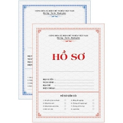 Vỏ Hồ Sơ Xin Việc Cao Cấp Hải Tiến