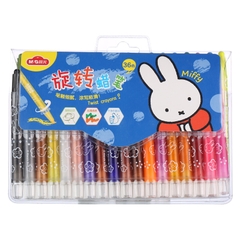 Bút Sáp Khô Vặn M&G 36 Màu FGMX4310 In Hình Thỏ Miffy