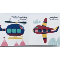 Sách Đục Trổ Thông Minh - Những Từ Vựng Đầu Đời Của Bé - My First Words - Phương Tiện Giao Thông - Vehicles
