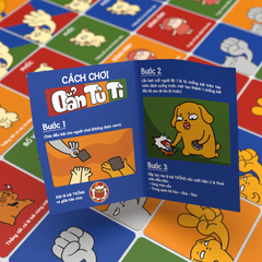 Đồ Chơi BoardGame Oẳn Tù Tì - Vàng Xám Đại Chiến