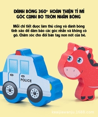 Đồ Chơi Bộ Câu Cá, Học Tập Gỗ 90 Chi Tiết G-90