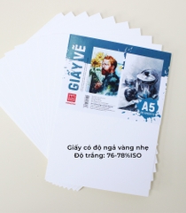 Giấy Vẽ A5 Hồng Hà 8152 (20T/Tập)