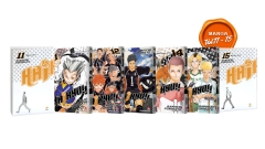 Combo 15 Cuốn Premium Boxset Haikyu!! - Tập 1 - 15 - Tặng Kèm Bìa Áo Hiệu Ứng UV + Bìa Áo Hiệu Ứng Metalize