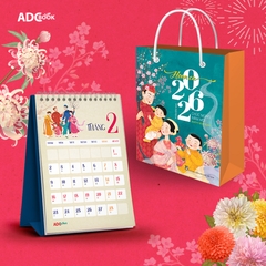 Lịch Bàn ADCBook 2026 - Hoan Ca