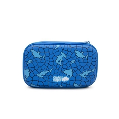 Túi Đựng Bút 3D Clever Hippo Shark Cage Xanh HS1109/BLUE