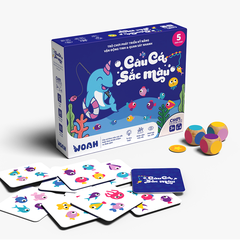 Đồ Chơi Boardgame Câu Cá Màu Sắc - Speed Matching
