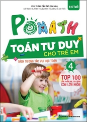 Pomath - Toán Tư Duy Cho Trẻ Em 4-6 Tuổi Tập 4
