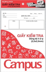 Giấy Kiểm Tra Campus Cấp 1 4 Ôly TP-BF100G-15 2664