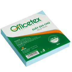 Giấy Note Officetex 3x3 - Màu Xanh Dương