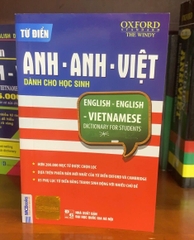 Từ Điển Anh - Anh - Việt Dành Cho Học Sinh (Bìa Xanh Đỏ)