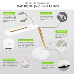 Đèn Bàn Tiross TS1806