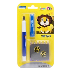 Combo Bút & 6 Ống Mực Tím Rời SmartKids SK-CFP003