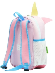 Ba Lô Mẫu Giáo Bitex Vải Mút Xốp B.Bag - Ngọ - Màu Hồng - B-12-043