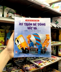 Thế Giới Xe Công Trình - Xe Trộn Bê Tông Vất Vả