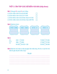 Vở Bài Tập Toán Nâng Cao 4 - Quyển 1 (Tái Bản 2019)