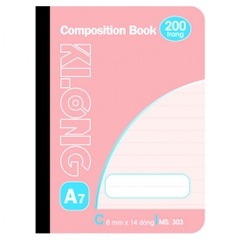 Sổ May Dán Gáy A7 K.Long 200 Trang 303