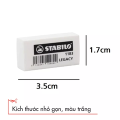 Tẩy Chì Màu Trắng Nhỏ Stabilo Legacy ER183W