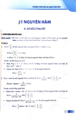 Phương Pháp Giải Các Dạng Toán THPT - Nguyên Hàm, Tích Phân Và Ứng Dụng