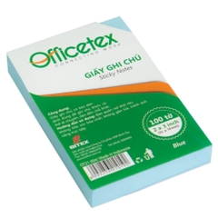 Giấy Ghi Chú 3x2 Officetex - OT21-004 - Màu Xanh Dương